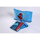 Povlečení Spiderman set včetně prostěradla Spiderman-povlečení - set:přikrývka 160x220,polštář 50x70, prostěradlo 100x200.Luxusní dětské povlečení