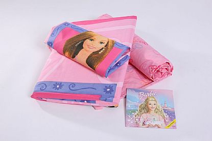 Povlečení Barbie set včetně prostěradla Barbie-povlečení-Akce 